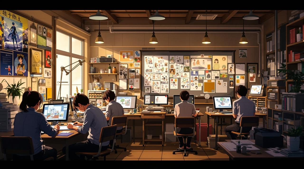 从零开始的动漫制作：揭秘日本动画制作流程 - 91动漫资讯配图